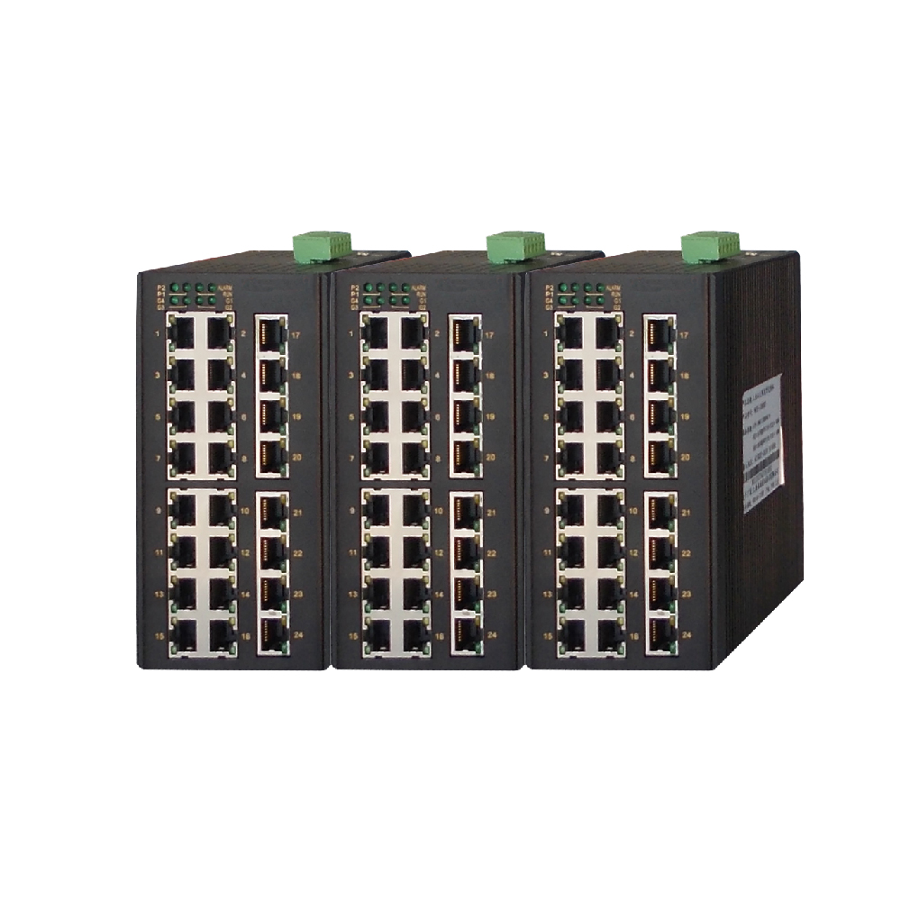 MXS2228二层工业级4千兆24百兆导轨式网管型交换机