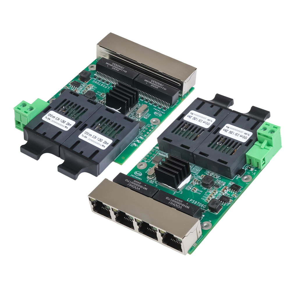 RES5206G本安型低功耗嵌入式工业级千兆2光